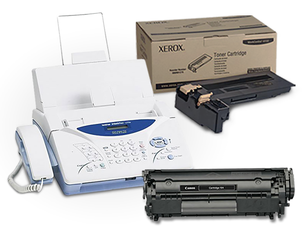 Cartridge Works sells facsmilie machine (fax) ink and supplies